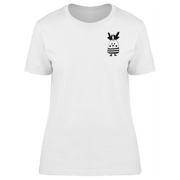 Cute Deer In Scandinavian Style T-Shirt Women -Image by Shutterstock, Female XX-Large