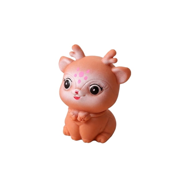 Cute Deer Squishy , Slow Rebound Stress Relief Squeeze Fidget for Everyone ASMR Sensory