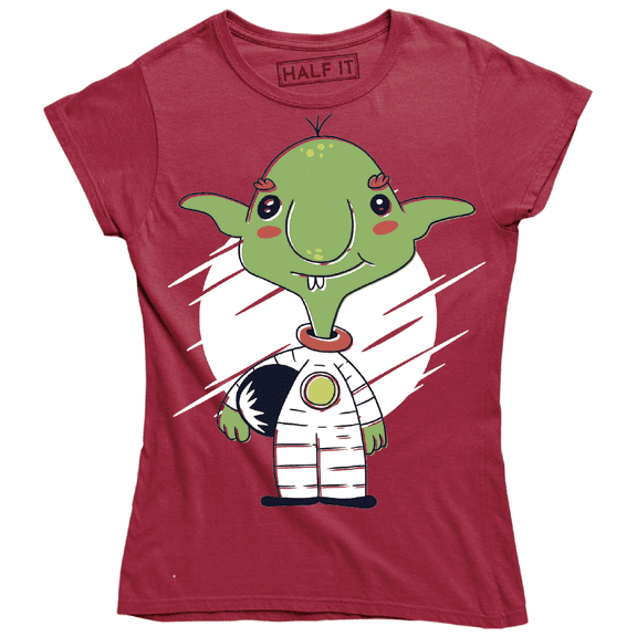 Cute Design Featuring A Goblin Astronaut Women's T-Shirt
