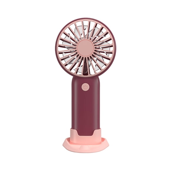 Cute Desk Fan Handheld Fan Quiet Air-Circulators Fan Cute Design Small Desk Fan Powerful Fan for Staying Comfortable