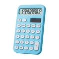 thumbnail image 1 of Cute Desk Mini Calculator, Small Aesthetic Handheld Calculators, Mechanical Switch Calculator, Blue Basic Calculator, Solar Office Calculating Machine for Home, Office & Everyday Math, 1 of 6