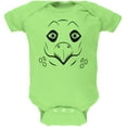 thumbnail image 1 of Cute Dino Dinosaur Face Stegosaurus Soft Baby One Piece Key Lime 12-18 M, 1 of 1