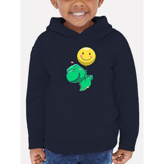 Cute Dino Floating W Balloon Hoodie Toddler -Image by Shutterstock,  4 Toddler