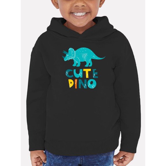 Cute Dino Lineless Art Hoodie Toddler -Image by Shutterstock,  4 Toddler