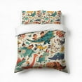 thumbnail image 1 of Cute Dinosaur Bedding Set 3 Pcs Soft Microfiber Quilt Cover For Bedroom Decor, Comforter Cover With 2 Pillowcase, 1 of 5