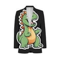 thumbnail image 1 of Cute Dinosaur Cartoon Customized Men's Suits full man Shawl Collar Gentleman Suits for Wedding Business, 1 of 5