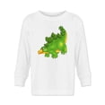 thumbnail image 1 of Cute Dinosaur Long Sleeve Toddler -Image by Shutterstock,  4 Toddler, 1 of 4