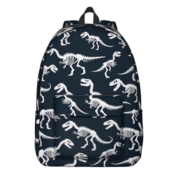 Cute Dinosaur Pattern Backpack for School,Cute School Bag,Schoolbag with Adjustable Shoulder Straps & Padded Back,15.7"x11.8"x5.5"