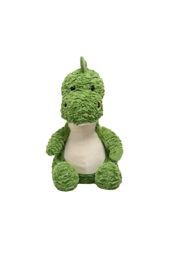Cute Dinosaur Plush Backpack – Soft Avocado Style Bag for Travel & Everyday Use