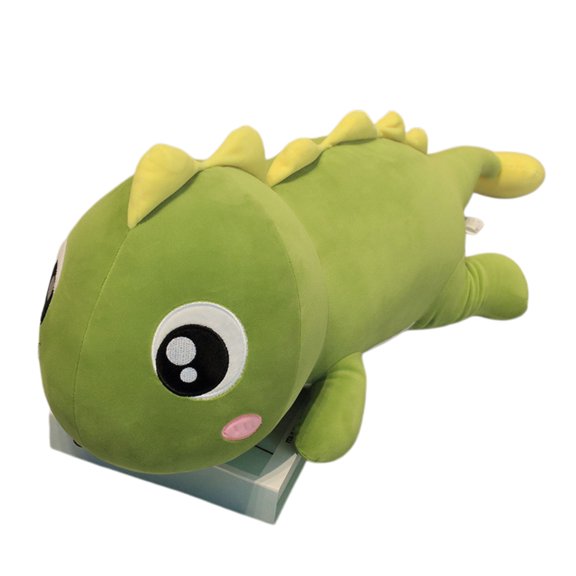 Cute Dinosaur Plush Toy Long Soft Stuffed Dino Pillow Cartoon Animal Plush Doll