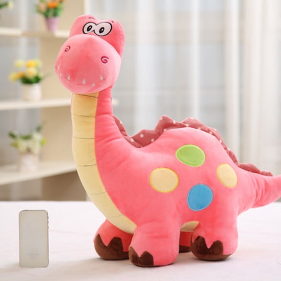 Cute Dinosaur Plush Toy, Soft Long Neck Stuffed Animal, Cozy Hugging Pillow & Bedroom Decor, Adorable Birthday Gift