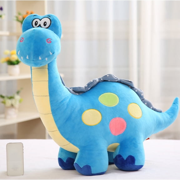Cute Dinosaur Plush Toy, Soft Long Neck Stuffed Animal, Cozy Hugging Pillow & Bedroom Decor, Adorable Birthday Gift