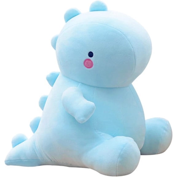 Cute Dinosaur Plush Toys, Fat Dinosaur Stuffed Animals Dolls, Soft Plush Dino Plushie, Birthday Gifts for Kids Girls Boys Pink 12 inch