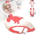 thumbnail image 1 of Cute Dinosaur Shape Shower Cap Visor Hat For Small Small Anti Slip Shampoo Protector For Eyes Ears, 1 of 8