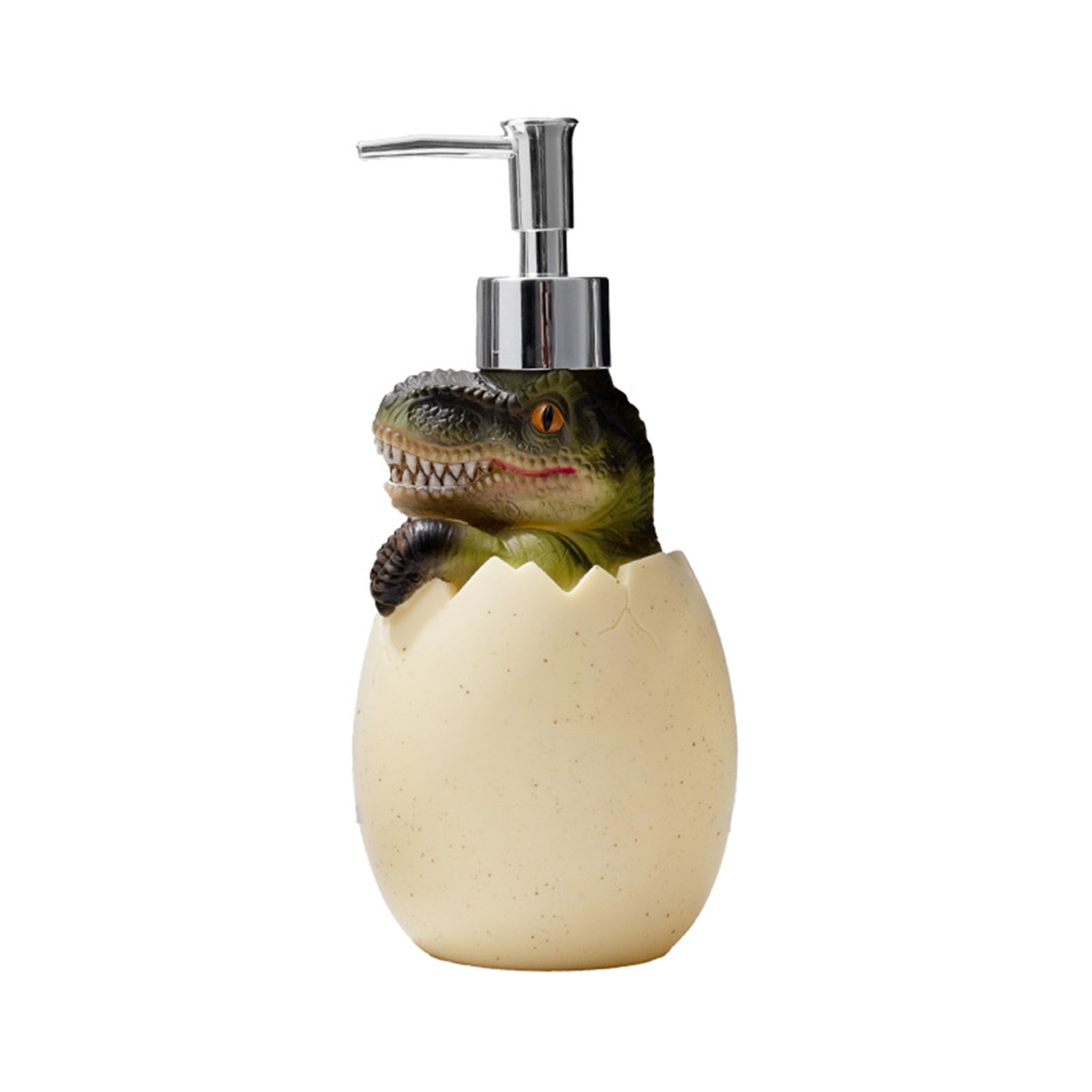 Cute Dinosaur Soap Dispenser, 19 oz Refillable Liquid Hand Lotion Dispenser for Bathroom, Premium Kitchen Soap Dispenser