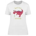 thumbnail image 1 of Cute Dinosaur, You're Amazing T-Shirt Women -Image by Shutterstock, Female 3X-Large, 1 of 2