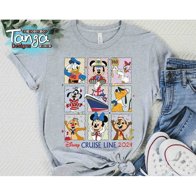 Cute Disney Cruise Line Mickey And Friends T-shirt, Disney Wish Fantasy