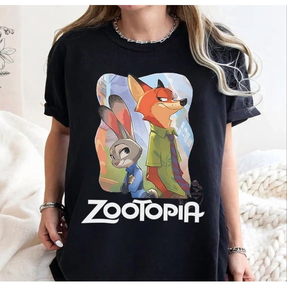 Cute Disney Zootopia T-shirt