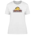 thumbnail image 1 of Cute Dj Chicken Cartoon T-Shirt Women -Image by Shutterstock, Female Small, 1 of 2