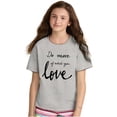 thumbnail image 1 of Cute Do What You Love Career Girls Kids T Shirt Tees Teen Brisco Brands L, 1 of 5