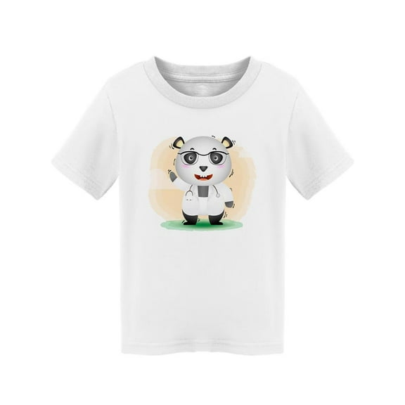Cute Doctor Panda T-Shirt Toddler -Image by Shutterstock,  3 Toddler