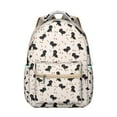 thumbnail image 1 of Cute Dog Backpack for High School & University - Waterproof Fabric, Padded Back Support, Trendy Look for Dog Fans & Fashionistas, 1 of 6