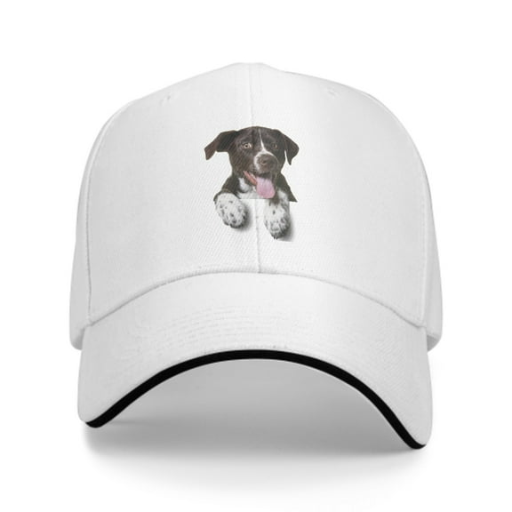 Cute Dog Baseball Caps for Men Women Fashion Summer Casquette Adjustable Casual Trucker Hats for Outdoor Activities