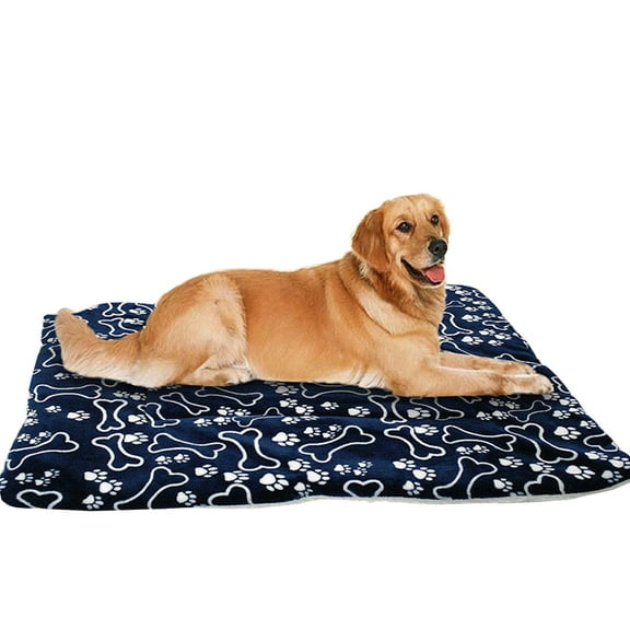 Cute Dog Bed Crate Pad Mat, Pet Kennel Pad Cage Cushion for Large Medium Small Dog Cat