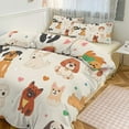 thumbnail image 1 of Cute Dog Bedding Sets Twin Duvet Cover 3 Piece Cute Bed Set for Boys Girls Kid, 1 of 6