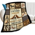 thumbnail image 1 of Cute Dog Blanket Basset Hound Plush Throw Blanket Dog Gifts for Dog Lover Super Soft Cozy Warm Fleece Bedding Animal Dog Pet Blanket Gifts for Kids Girls Boys Women 50"X60", 1 of 6