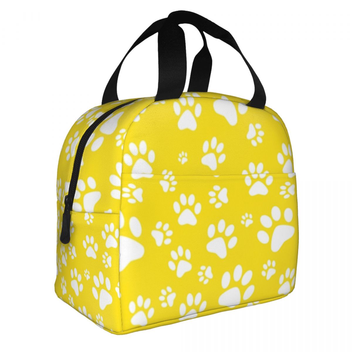 Picture Idea: Cute Dog Bs And Paw Print Lunch Bag Thermal Cooler