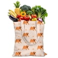 thumbnail image 1 of Cute Dog Canvas Tote Bag – Cartoon Puppy & Paw Print Design, Reusable Cotton Shopping Bag with Artistic Watercolor Dog Illustration for Dog Lovers, Pet Owners, and Animal Fans, 1 of 7