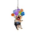 thumbnail image 1 of Cute Dog Car Hanging Ornament With Colorful Balloon Hanging Ornament Decor W5Q0, 1 of 8