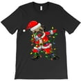 thumbnail image 1 of Cute Dog Christmas Light Boys Girls Christmas Lights Themed Festive G31033 Unisex T-Shirt, Up to Size 5XL, 1 of 2