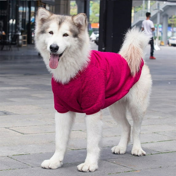 Cute Dog Clothes, Classic Warm Pet Swearshirt for Dogs Girls Boys, Four Legged Short Sleeves Round Neck Dog Shirts Sweater Coat Pullover Apparel Outfit for All Season, Suitable for Large Dogs, 3XL-9XL