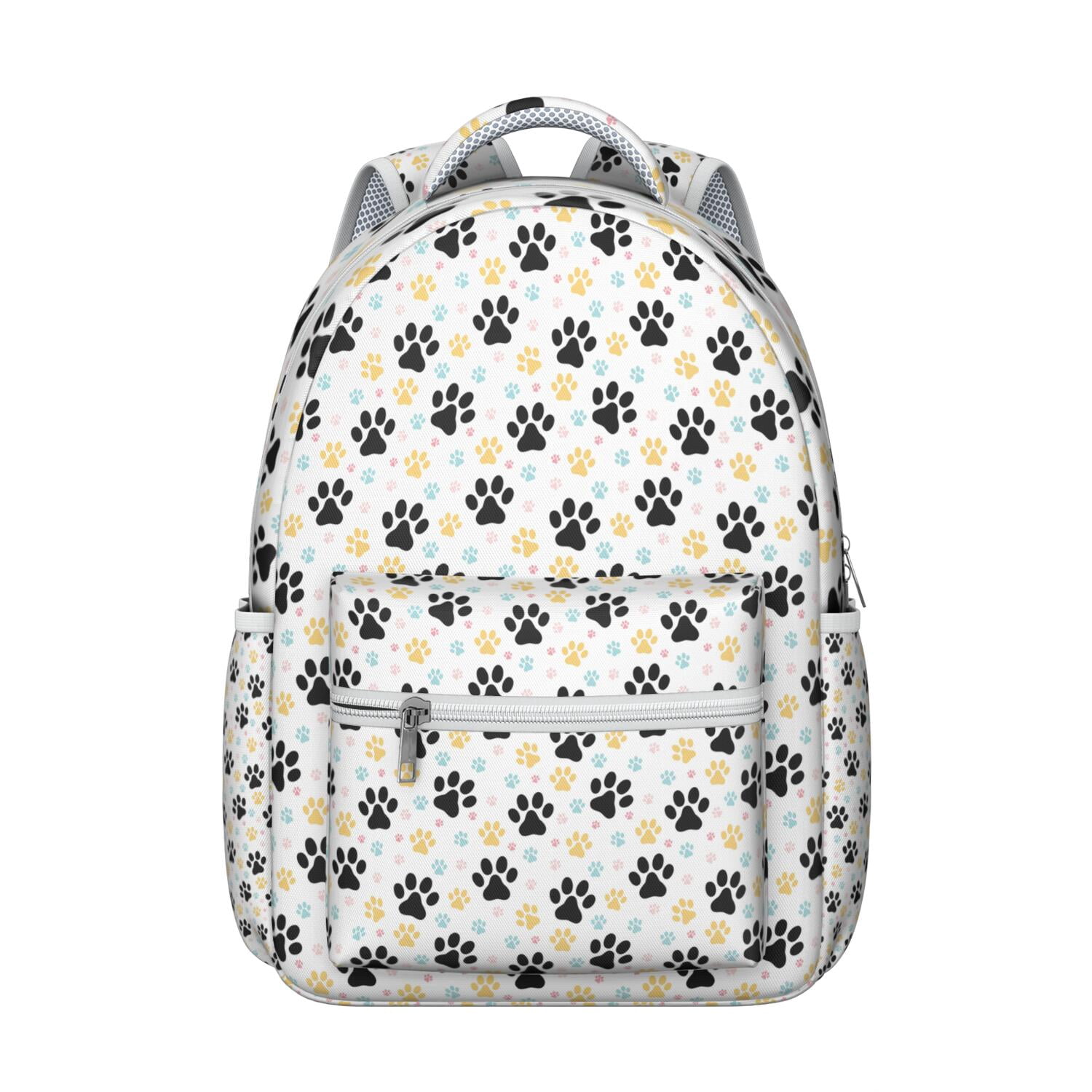 "Cute Dog Design Backpack for School & Travel - Waterproof Lightweight Laptop Bag, Trendy College Backpack for Pet Lovers, Multiple Pockets for Students Professionals"