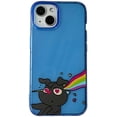 thumbnail image 1 of Cute Dog Love Hearts Couples Matching Soft Phone Case Compatible with iPhone Case (Blue,iPhone 13), 1 of 7