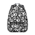 thumbnail image 1 of Cute Dog Print School Backpack - Padded Laptop Sleeve, Side Elastic Net, Durable for Heavy Books & Daily Wear & Tear, 1 of 6