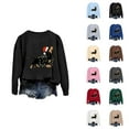 thumbnail image 1 of Cute Dog Sweatshirts for Women 2025 Long Sleeve Dog Graphic Sweatshirt for Lovers Pullover Tops, 1 of 8