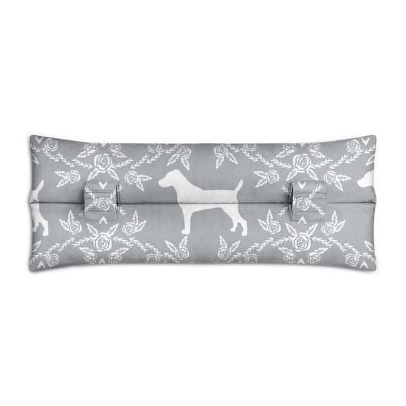 Cute Dog Themed Post Surgery Seatbelt Pillow - Soft Mastectomy Cushion for Car - Heart Surgery Recovery Pillow