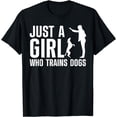 thumbnail image 1 of Cute Dog Trainer For Women Girls Training Dog Lover Owner T-Shirt, 1 of 4