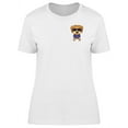 thumbnail image 1 of Cute Dog With Shirt And Glasses T-Shirt Women -Image by Shutterstock, Female Small, 1 of 2