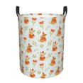 thumbnail image 1 of Cute Dog flower Puppy Laundry Basket, Laundry Hamper Waterproof Laundry Bag Clothes Hamper Laundry Bin with Handles for Bedroom, Living Room, Kids Room-#, 1 of 5