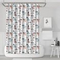 thumbnail image 1 of Cute Dogs Baby Shower Curtain 72"x72" ,Bathroom Decorative Shower Curtains Set with 12 Hooks,Modern Waterproof Washable Shower Curtain, 1 of 6