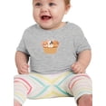 thumbnail image 1 of Cute Dogs In Basket T-Shirt Infant -Image by Shutterstock,  18 Months, 1 of 4