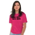 thumbnail image 1 of Cute Dogs Rule Boys Drool Pet Owner Women's Graphic T Shirt Tees Brisco Brands L, 1 of 6