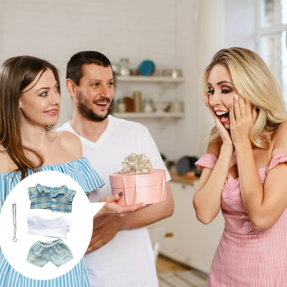 Cute Doll Clothes for 6-7 inch Dolls, Adorable Style Outfit Sets for 15&17cm Dolls, Can Be Used To Change Clothes for Your Dolls (2025 Cute Collection)