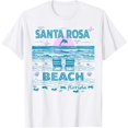 Walmart Santa Rosa Cute Dolphin Lover Family Santa Rosa Beach FL Family Beach T-Shirt ...