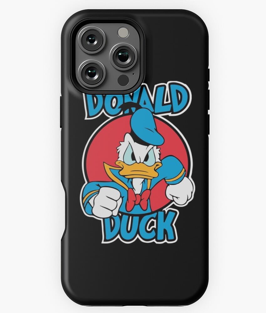 Cute Donald Funny Face M15552 Phone case for iPhone 11 to 16 Pro Max