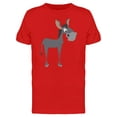 thumbnail image 1 of Cute Donkey  T-Shirt Men -Image by Shutterstock, Male Medium, 1 of 2